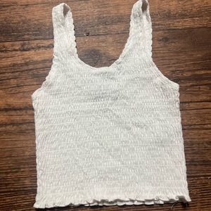 White Hollister Tank Top